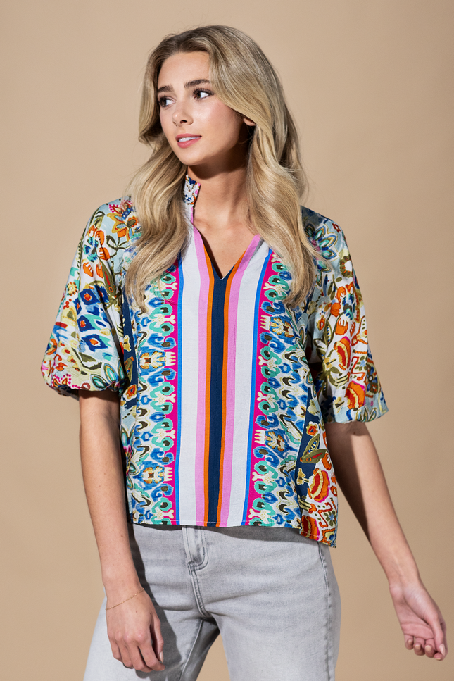 Neon Nostalgia Top