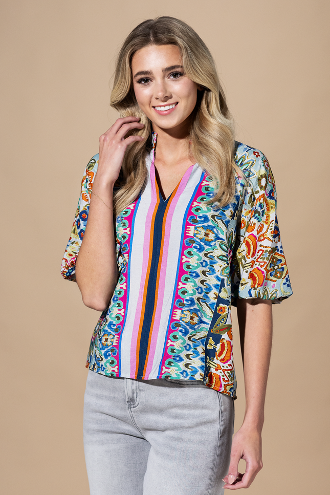 Neon Nostalgia Top