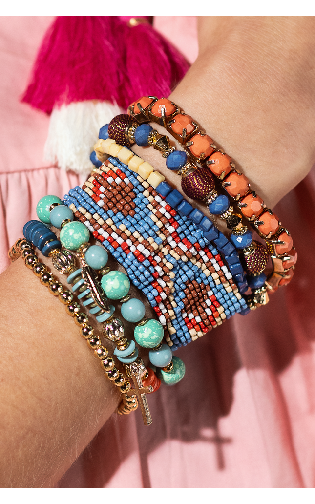 Canyon Tapestry Beaded Bracelet