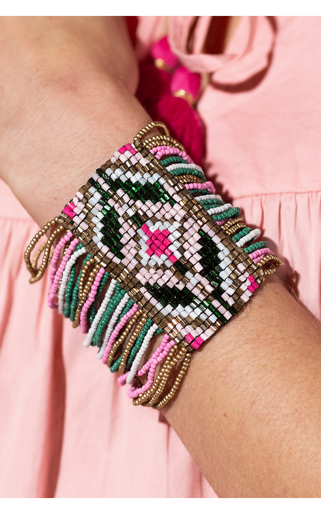 Desert Disco Beaded Bracelet