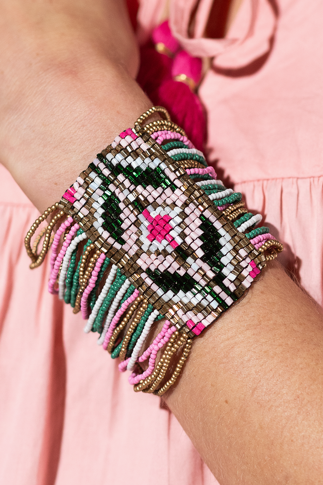 Desert Disco Beaded Bracelet