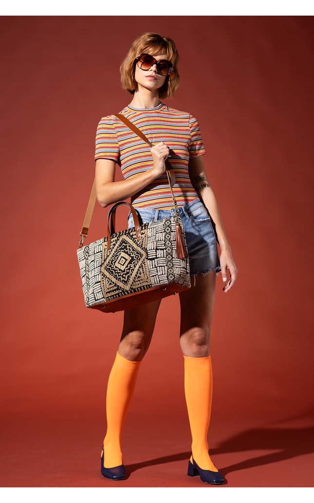 Kahlua Buddy Handcrafted Carryall Tote Bag