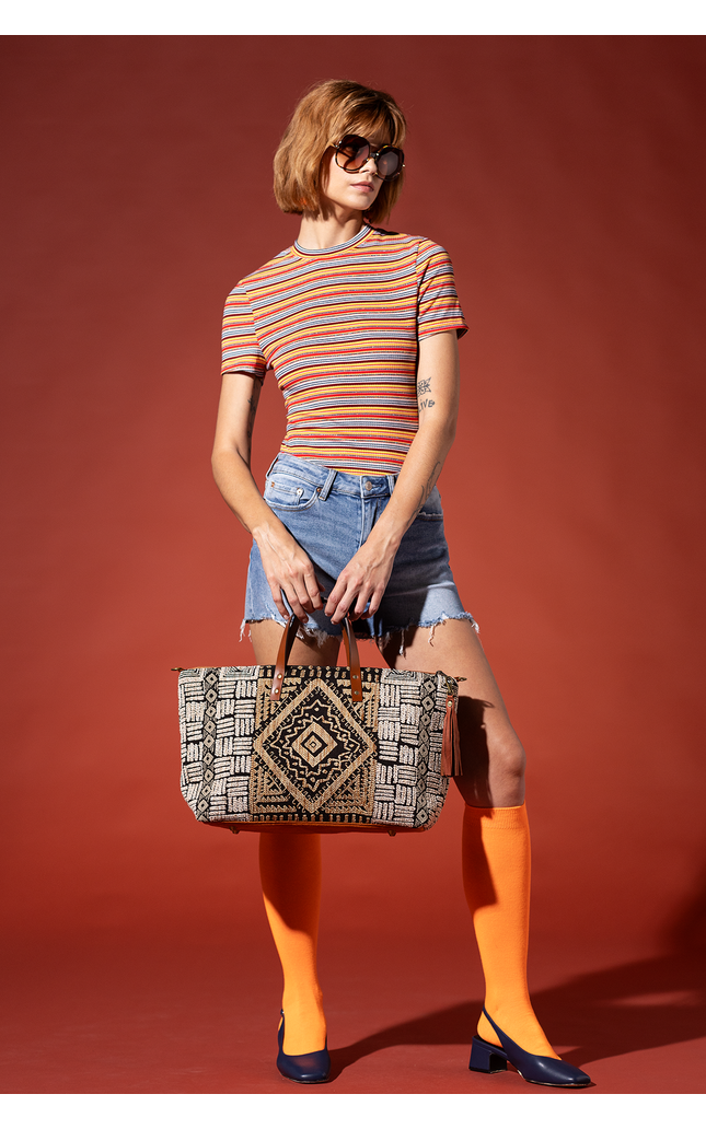 Kahlua Buddy Handcrafted Carryall Tote Bag