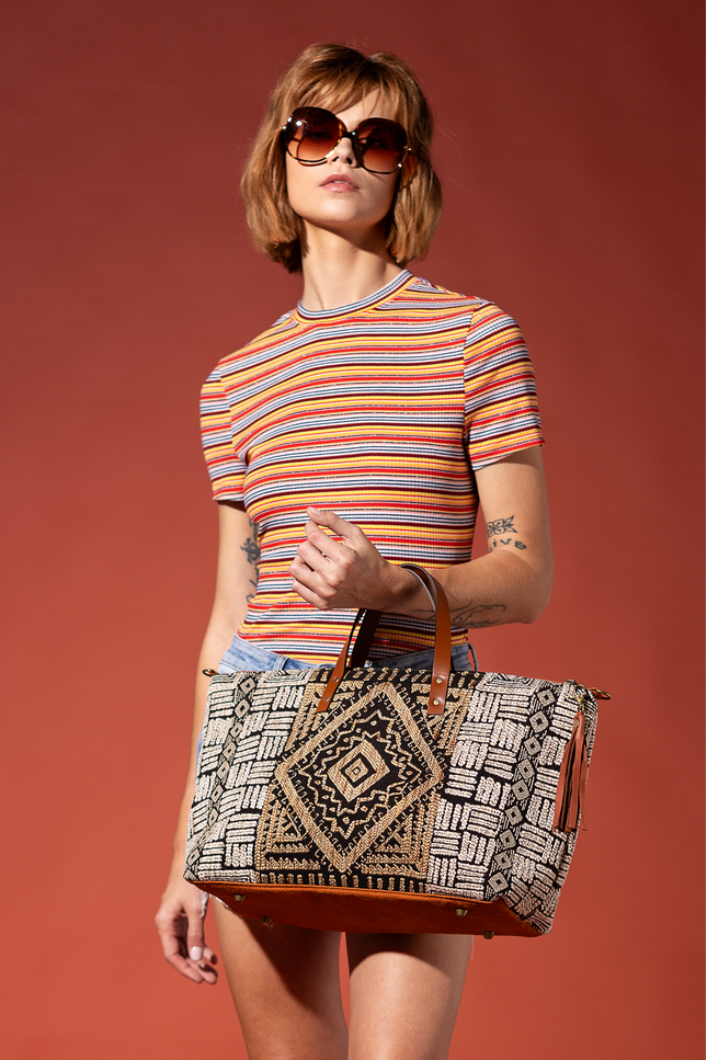 Kahlua Buddy Handcrafted Carryall Tote Bag