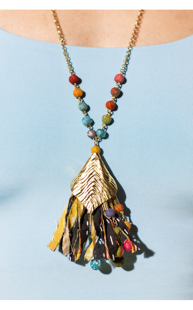 Golden Flair Necklace