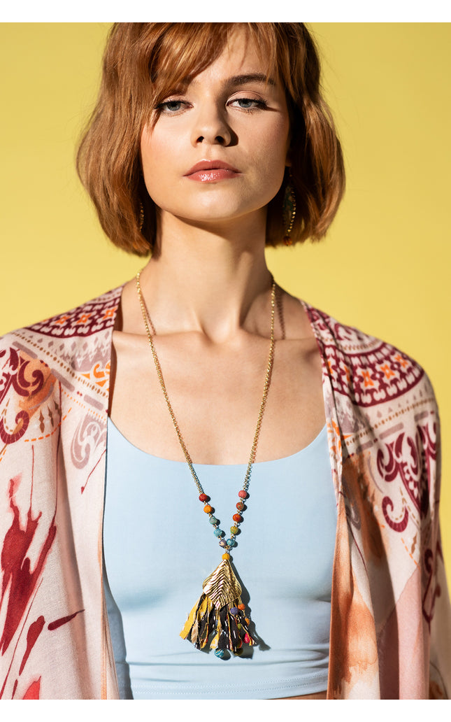 Golden Flair Necklace