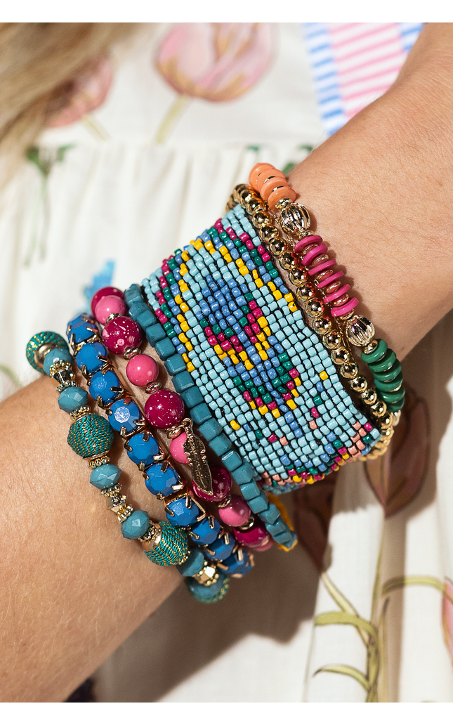 Canyon Tapestry Beaded Bracelet