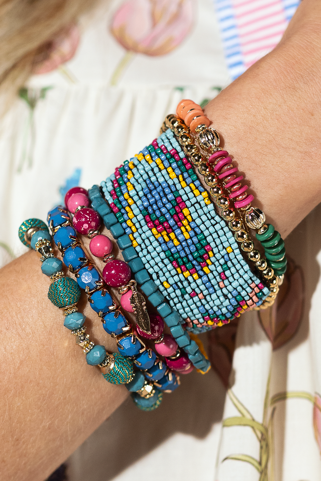 Canyon Tapestry Beaded Bracelet