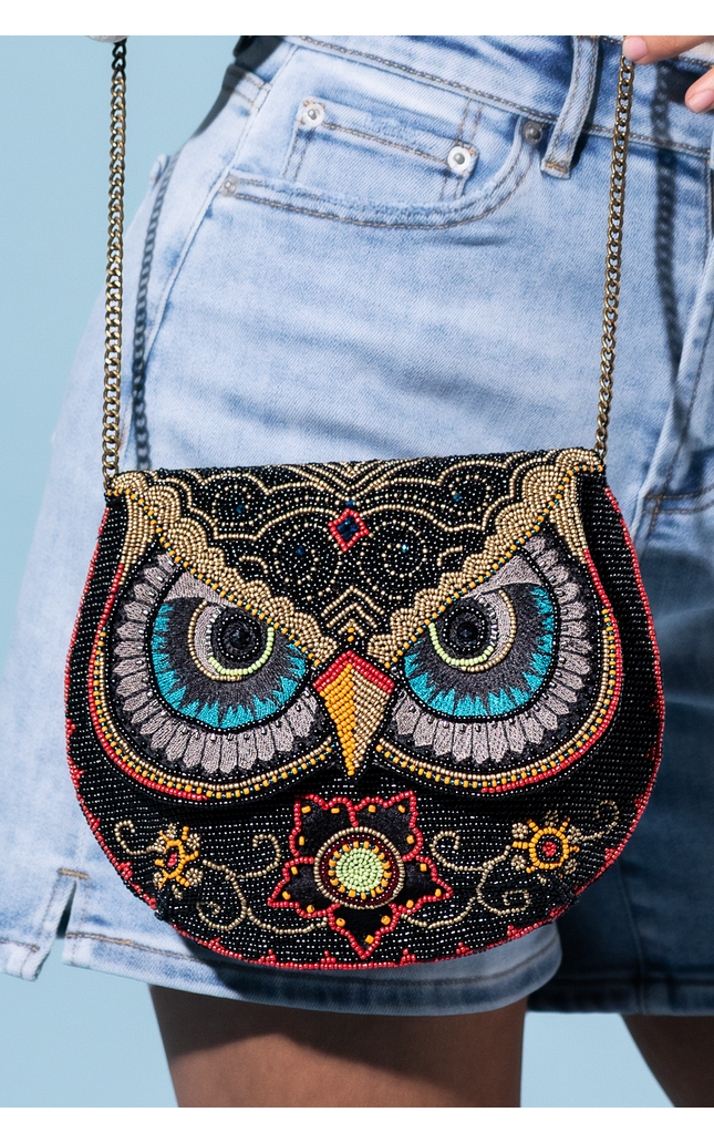 Night Owl Crossbody Handbag