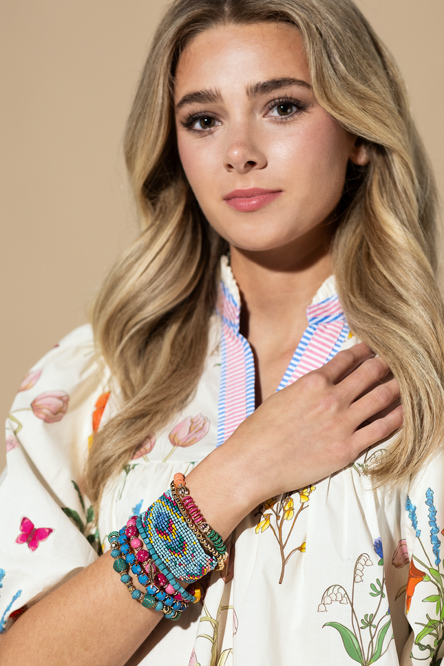 Canyon Tapestry Beaded Bracelet