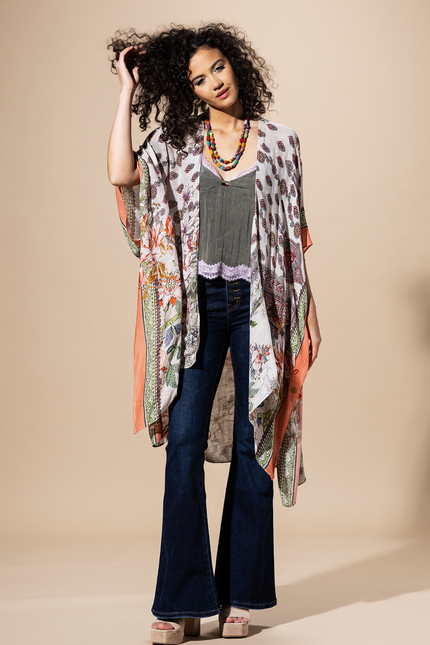 Paisley Meadow Kimono