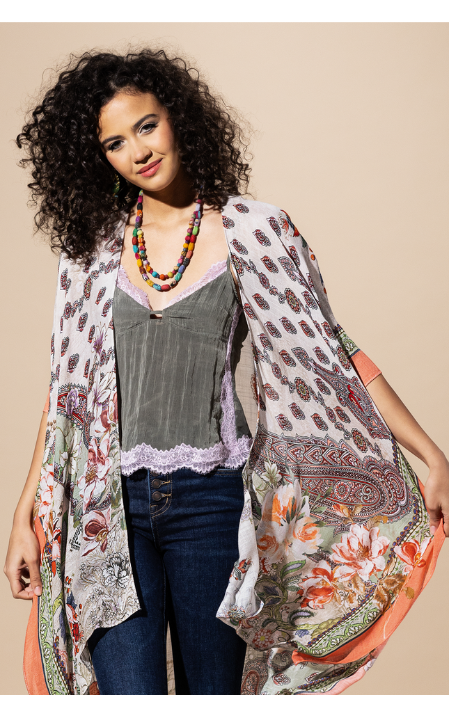 Paisley Meadow Kimono