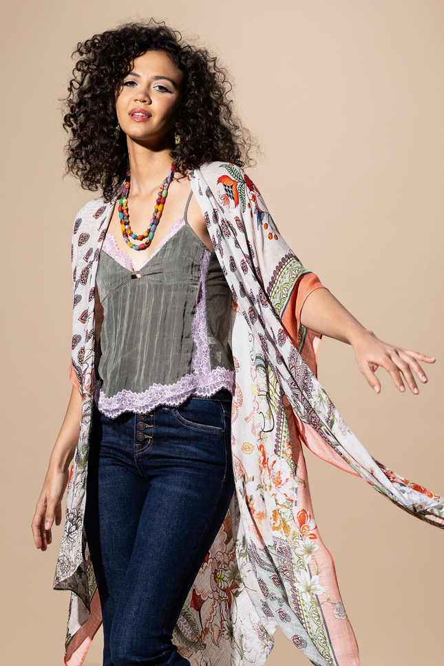 Paisley Meadow Kimono
