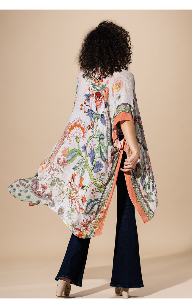 Paisley Meadow Kimono
