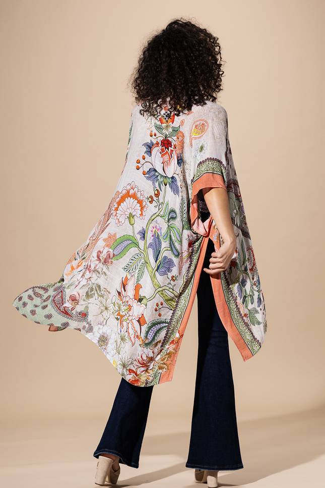 Paisley Meadow Kimono