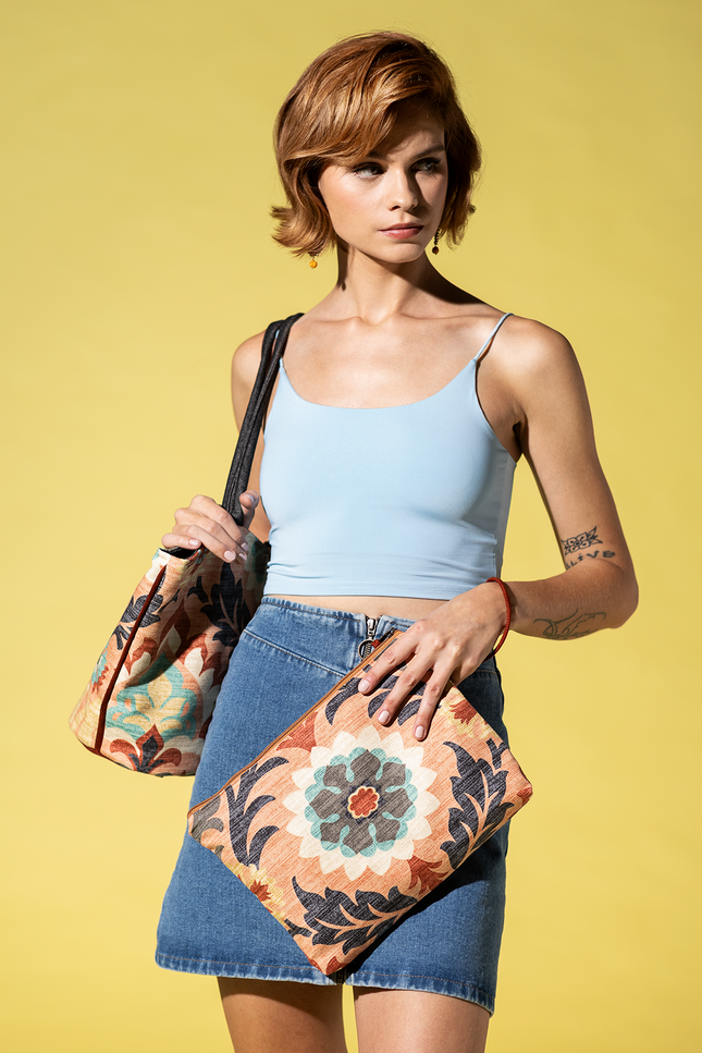 Santa Monica Lolita Handbag with Matching Pouch