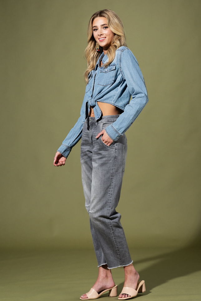 Desert Belle Tie Front Top