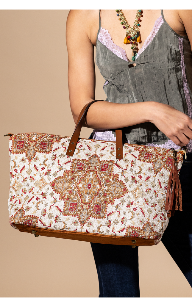 Castle Buddy Handcrafted Carryall Tote Bag