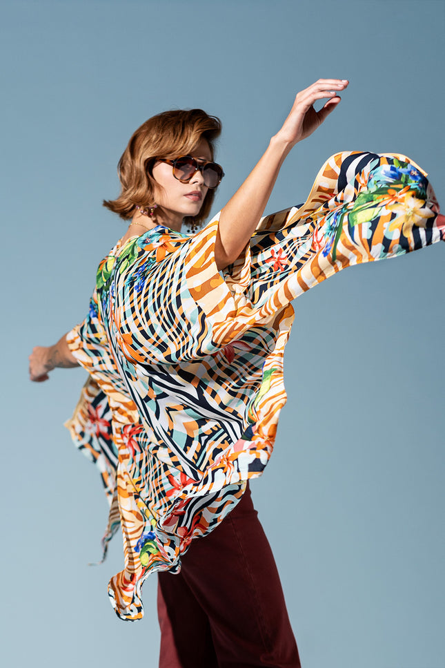 Safari Bloom Kimono