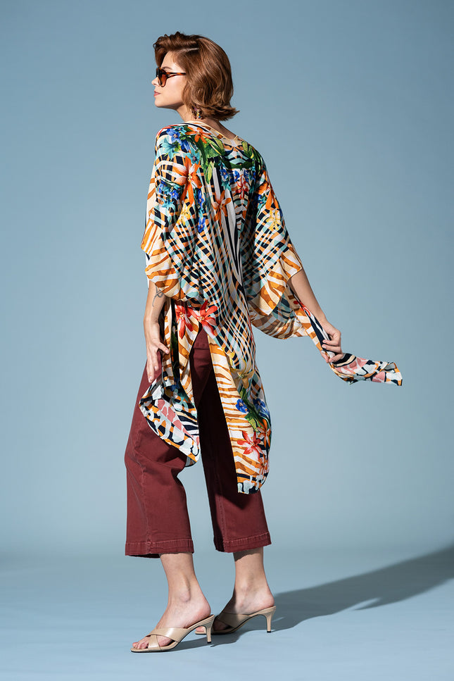 Safari Bloom Kimono