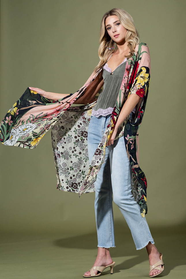 Blush Meadow Kimono