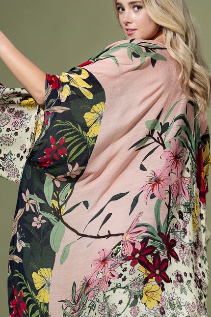 Blush Meadow Kimono