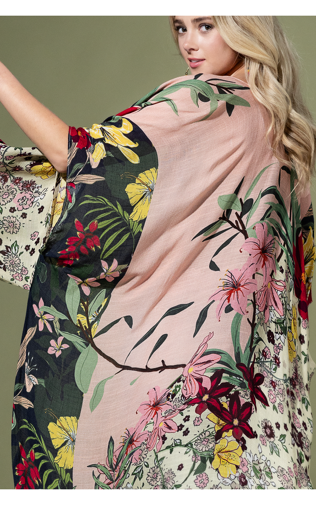 Blush Meadow Kimono