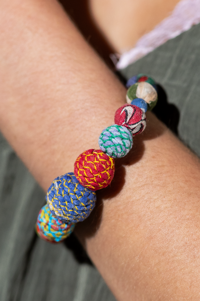 Evermore Sari Bead Bracelet