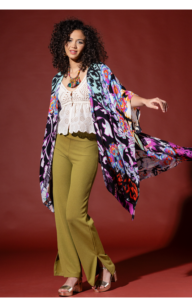 Wild Botanique Cascade Kimono