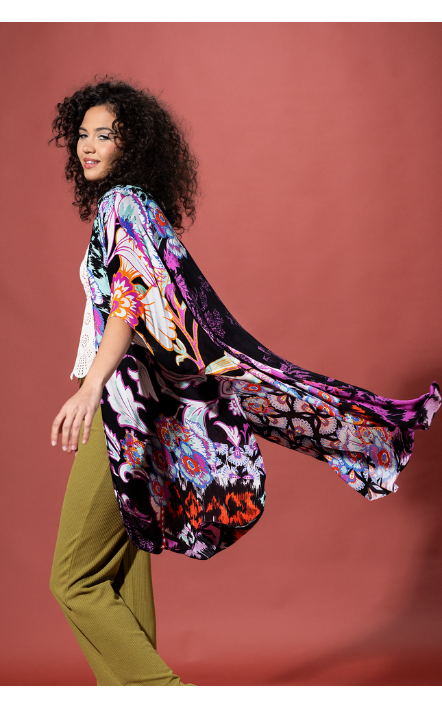 Wild Botanique Cascade Kimono