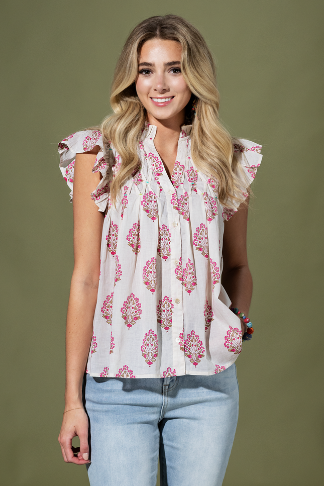 Rosita Ruffle Blouse