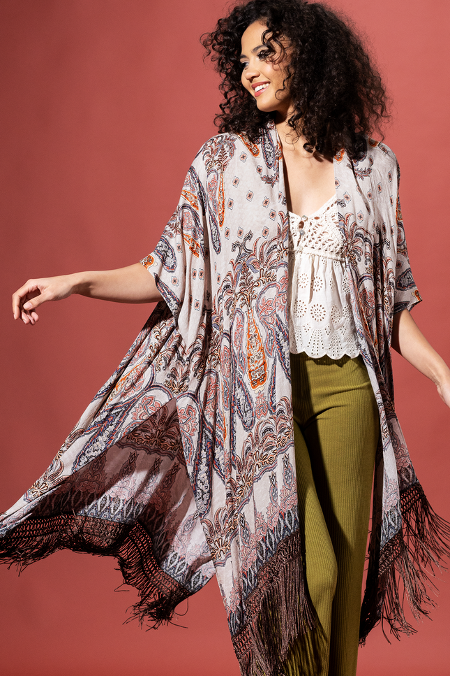 Sedona Fringe Kimono