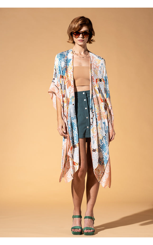 Pastel Marrakech Kimono