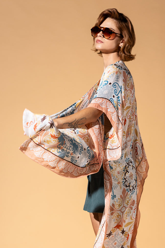 Pastel Marrakech Kimono