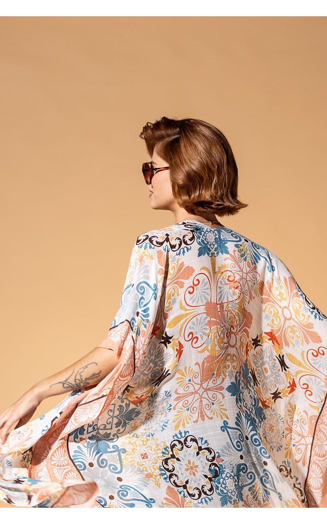 Pastel Marrakech Kimono