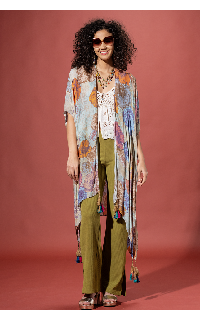 Terra Blossom Kimono