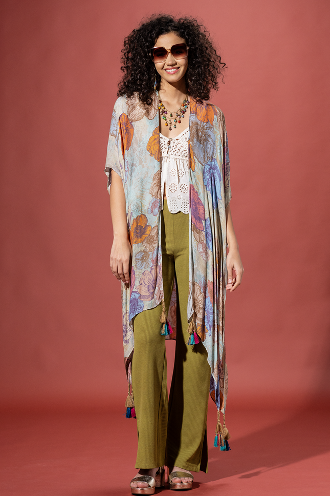 Terra Blossom Kimono
