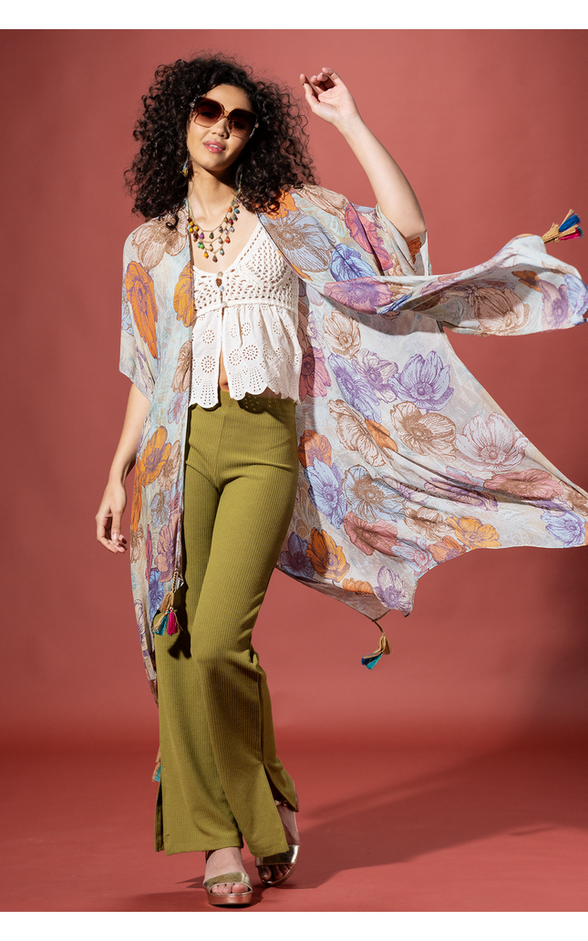 Terra Blossom Kimono