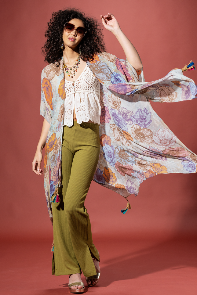 Terra Blossom Kimono