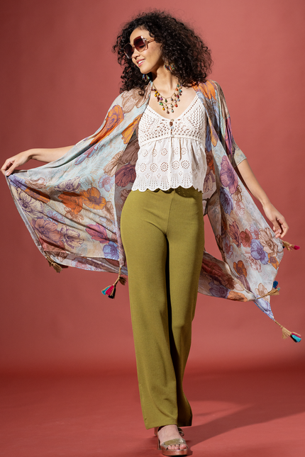 Terra Blossom Kimono