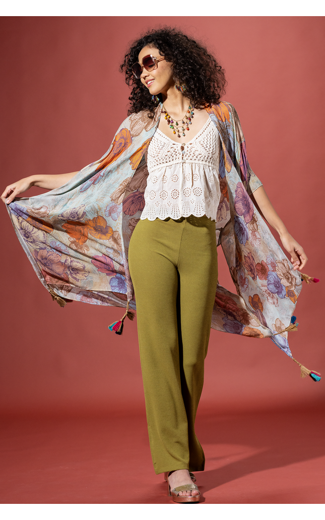 Terra Blossom Kimono