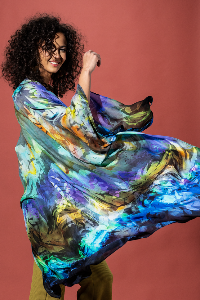 Midnight Mirage Kimono