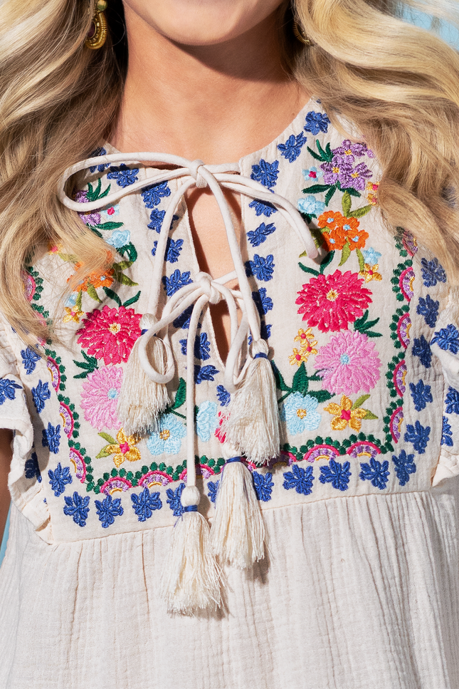 Florita Embroidered Blouse
