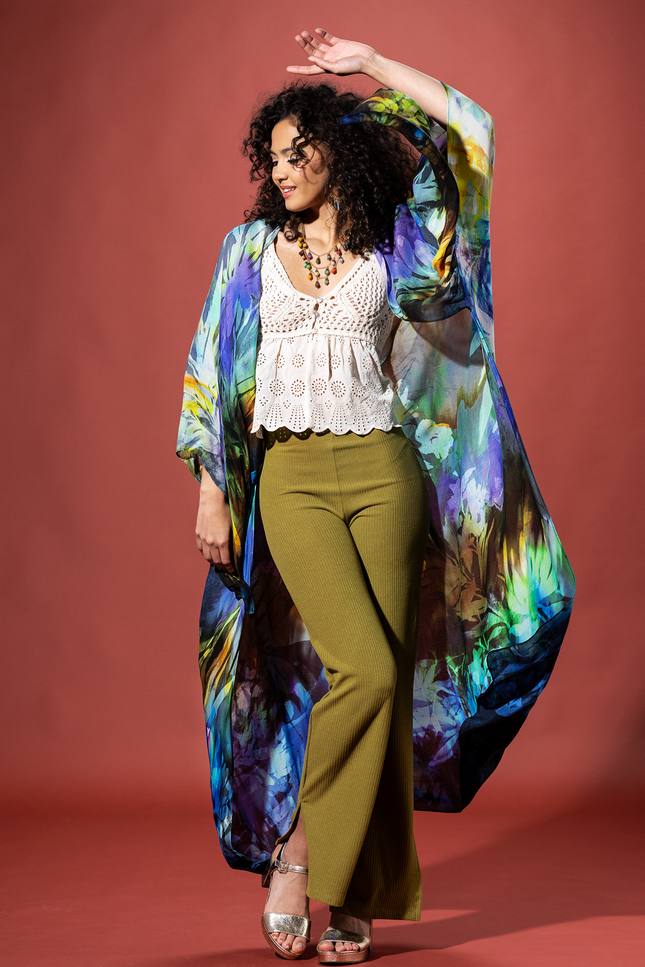Midnight Mirage Kimono
