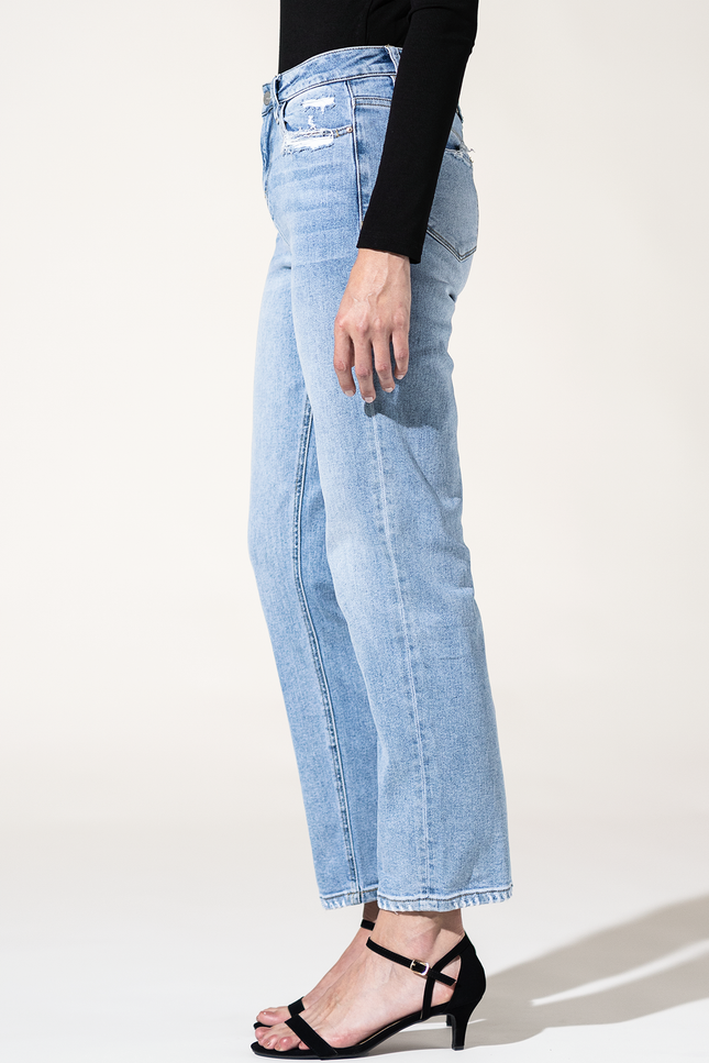 High Rise Baggy Straight