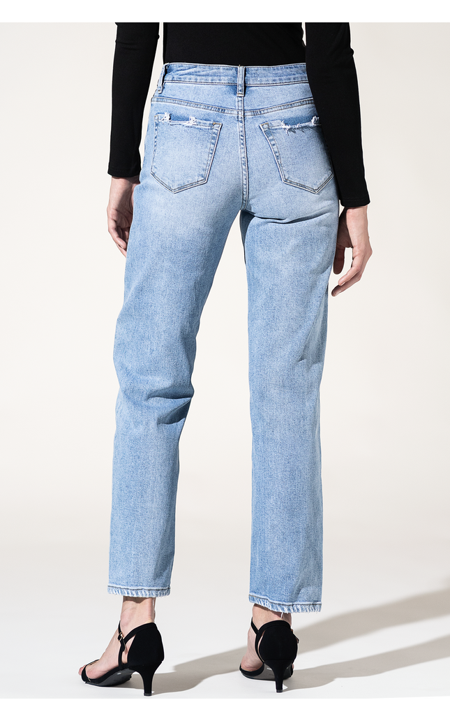 High Rise Baggy Straight