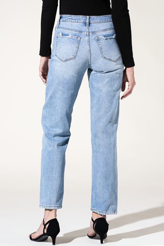 High Rise Baggy Straight