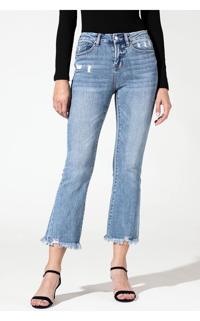 High Rise Crop Flare