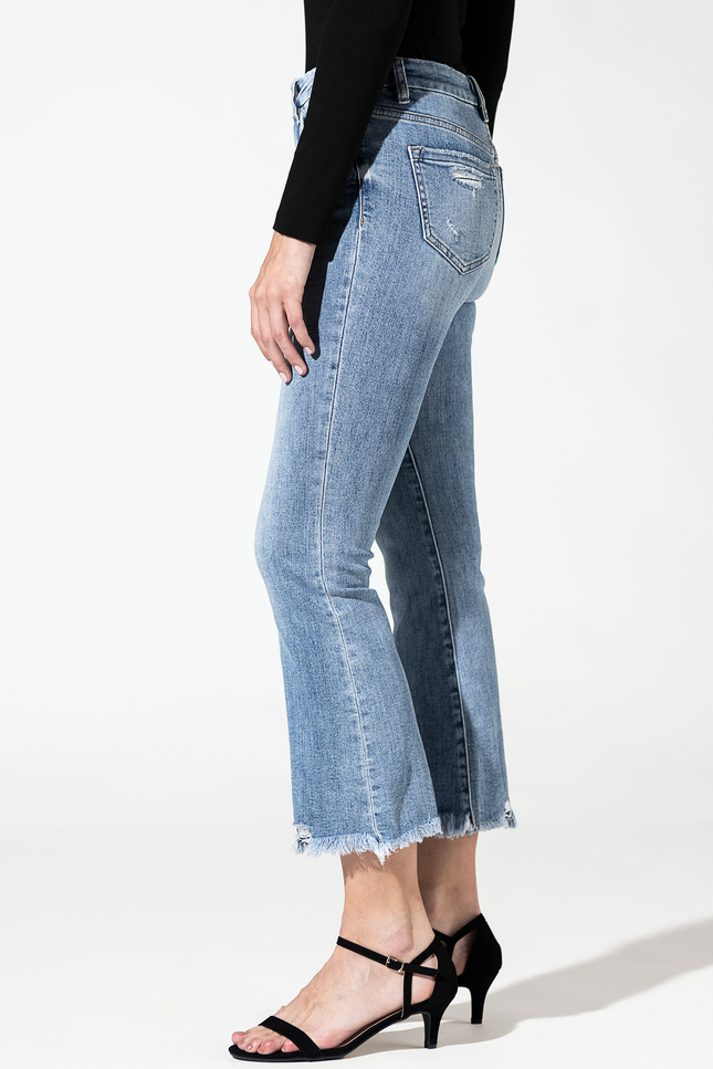 High Rise Crop Flare