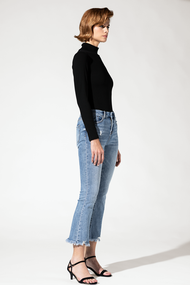 High Rise Crop Flare